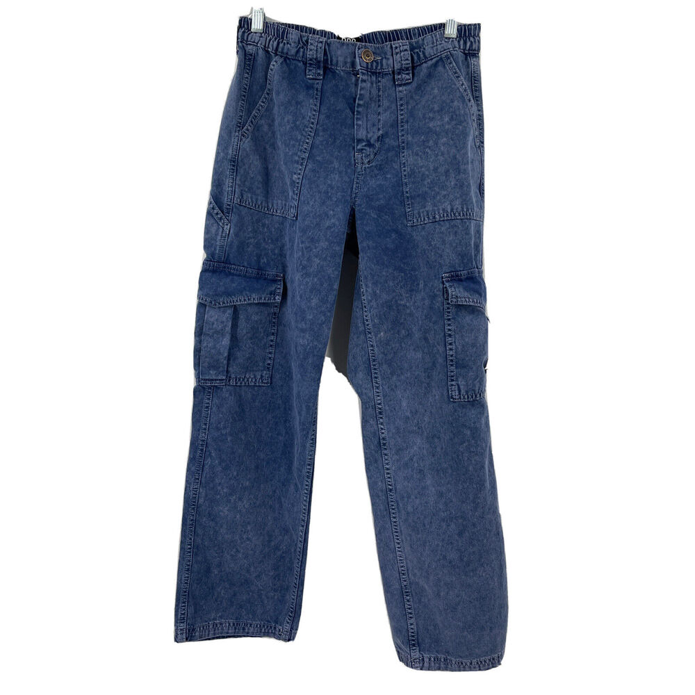 Urban Outfitters BDG Skate Cargo Jeans Womens 29 Blue Denim